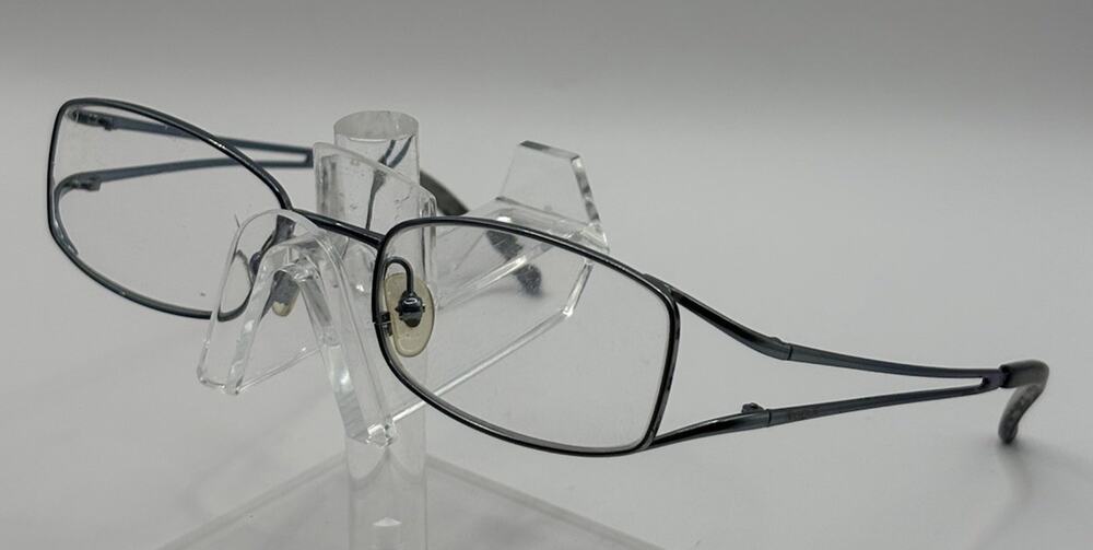 Vogue VO3550 786 Light Blue Metal Rectangular Eyeglass Frames 49-17-125